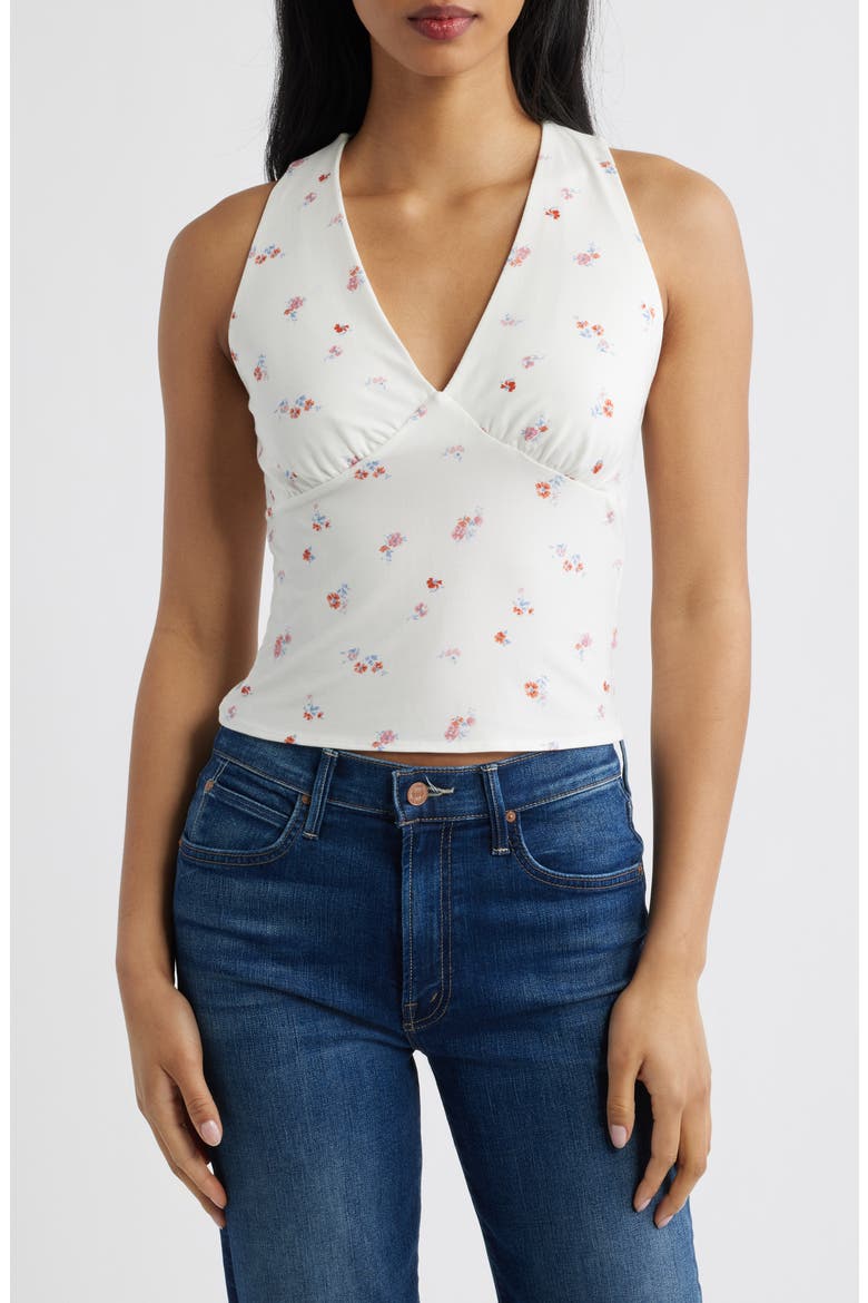Bowie V-Neck Tank, Main, color, CUTIE