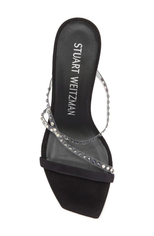 Stuart Weitzman Strapeze Crystal 85 Sandal
