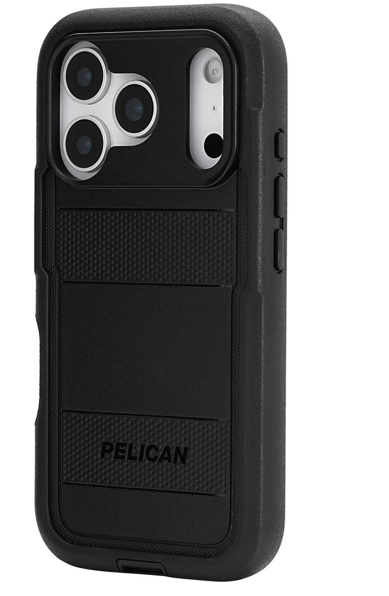 Pelican Voyager MagSafe Case with Holster, Alternate, color, Black