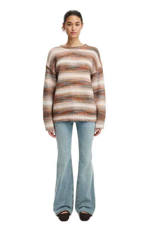 Cotton On Luxe Crew Sweater In Brown