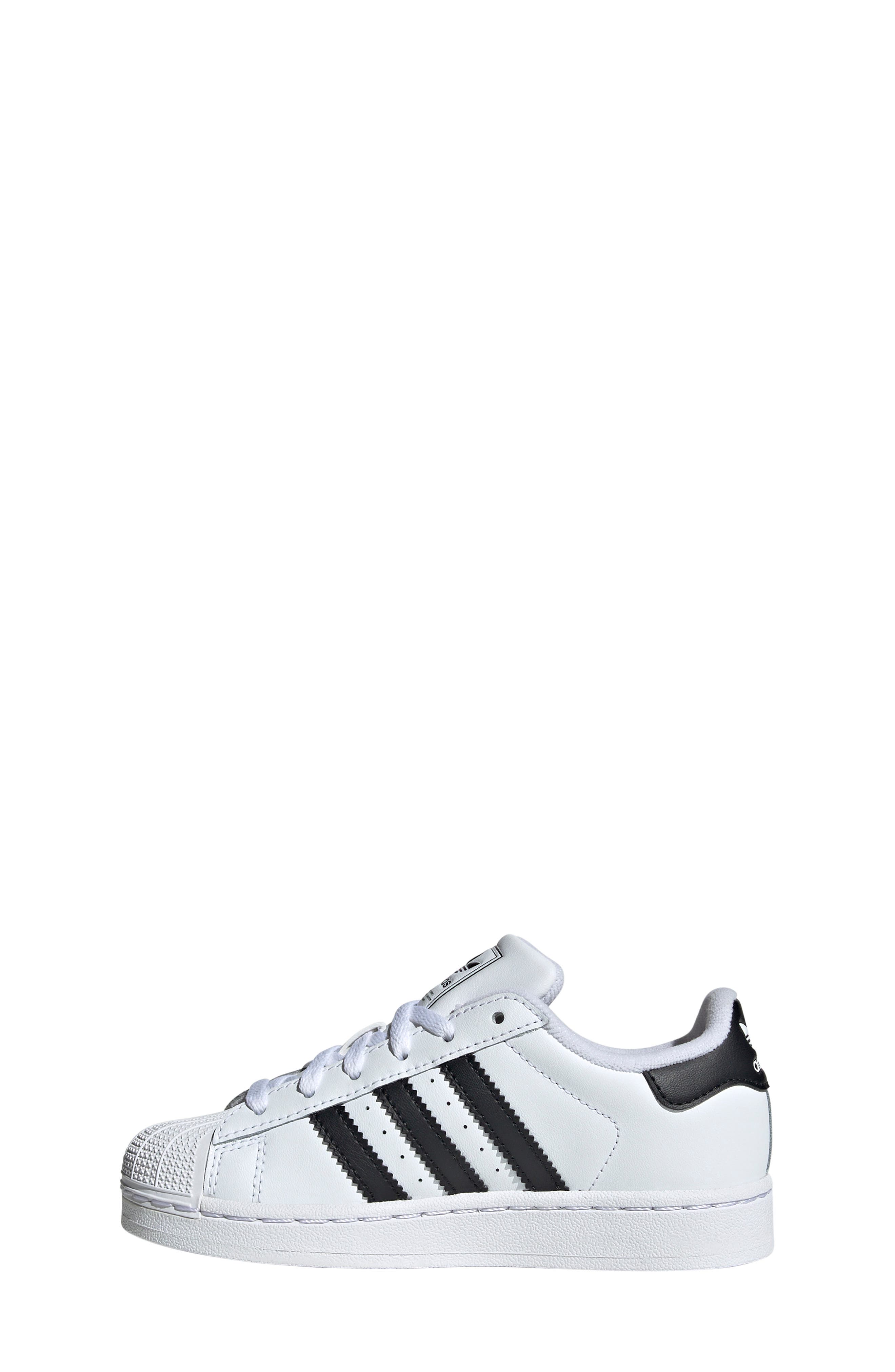 Kids' Superstar II Sneaker, Alternate, color, WHITE/ BLACK/ WHITE