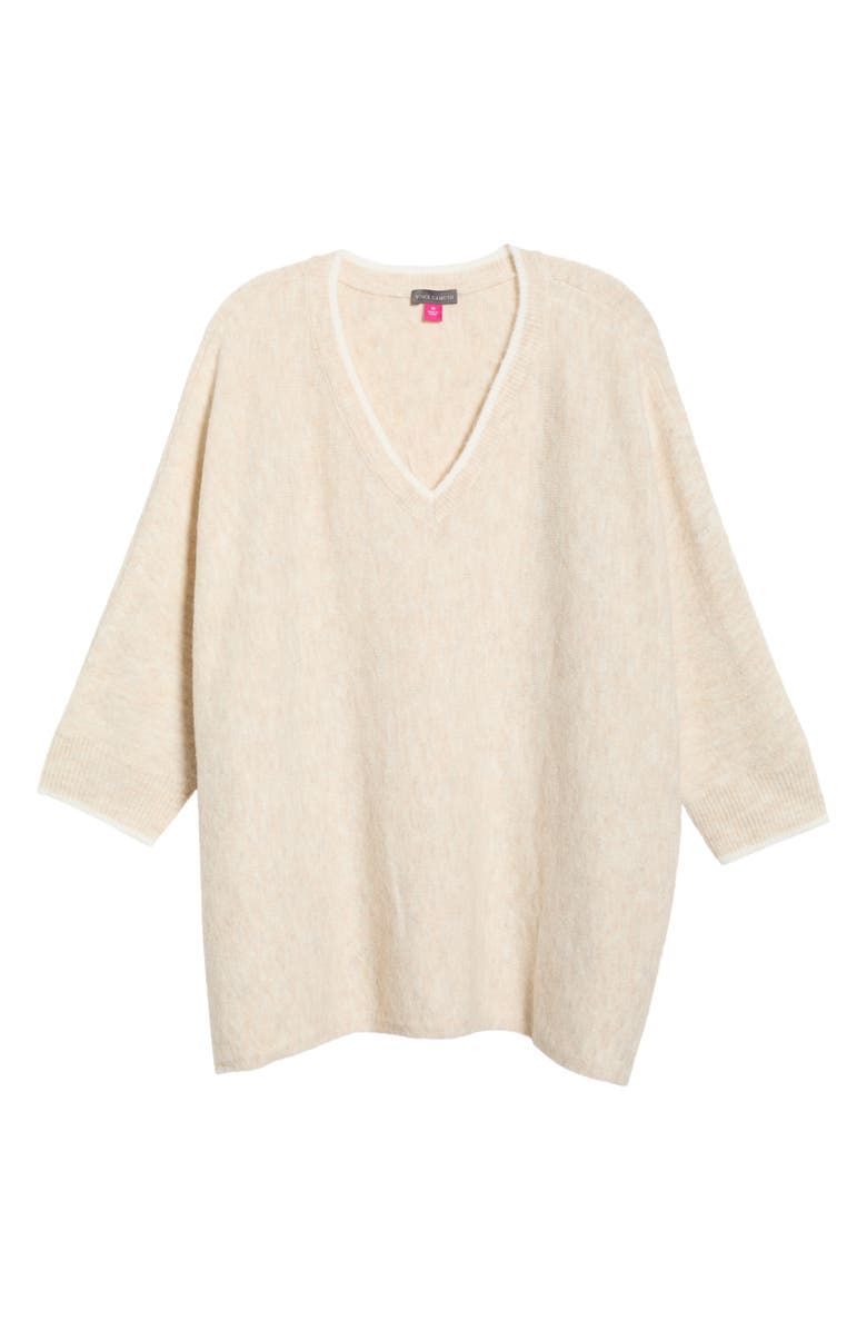 Vince Camuto Tipped Dolman Sleeve Sweater, Alternate, color, Malted