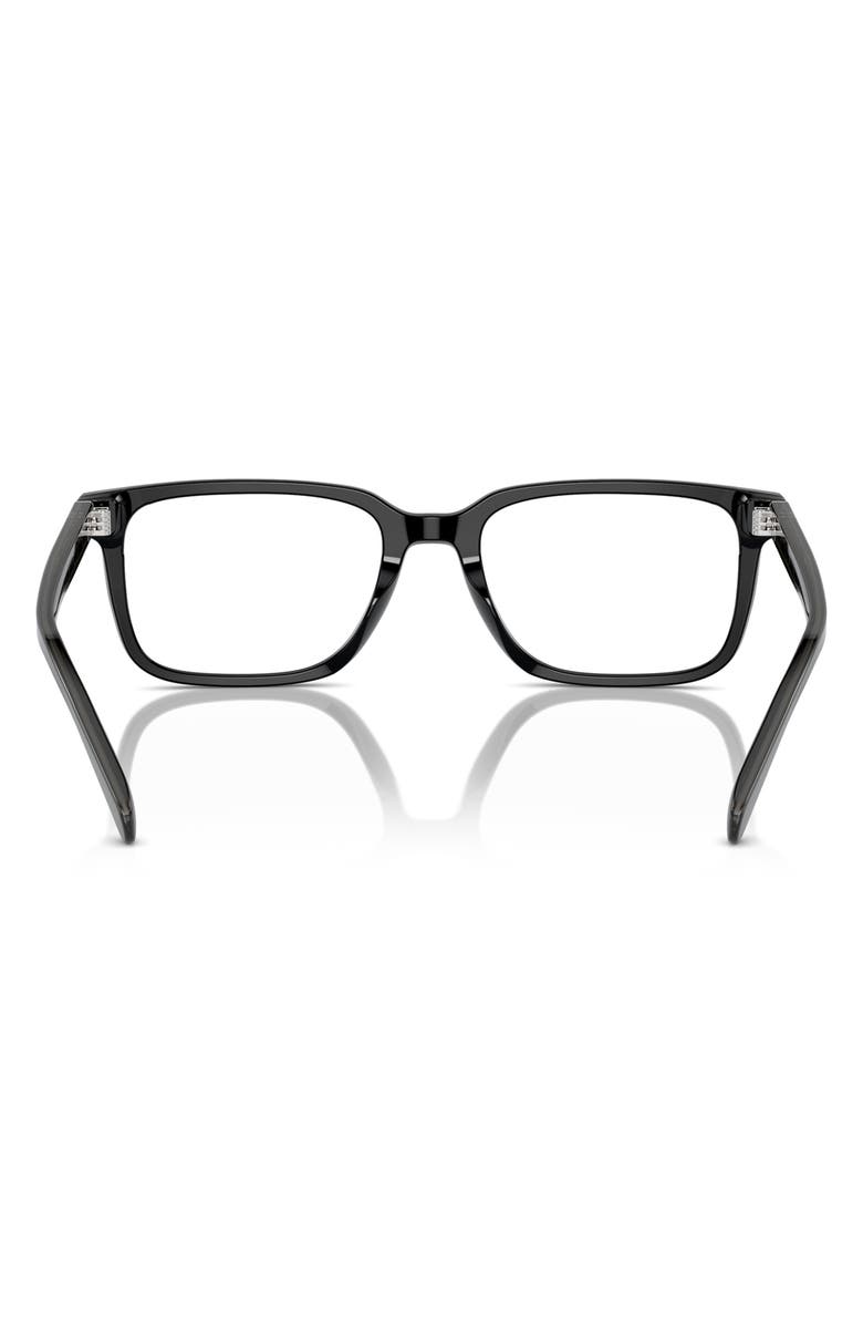 COACH 55mm Square Optical Glasses, Alternate, color, 