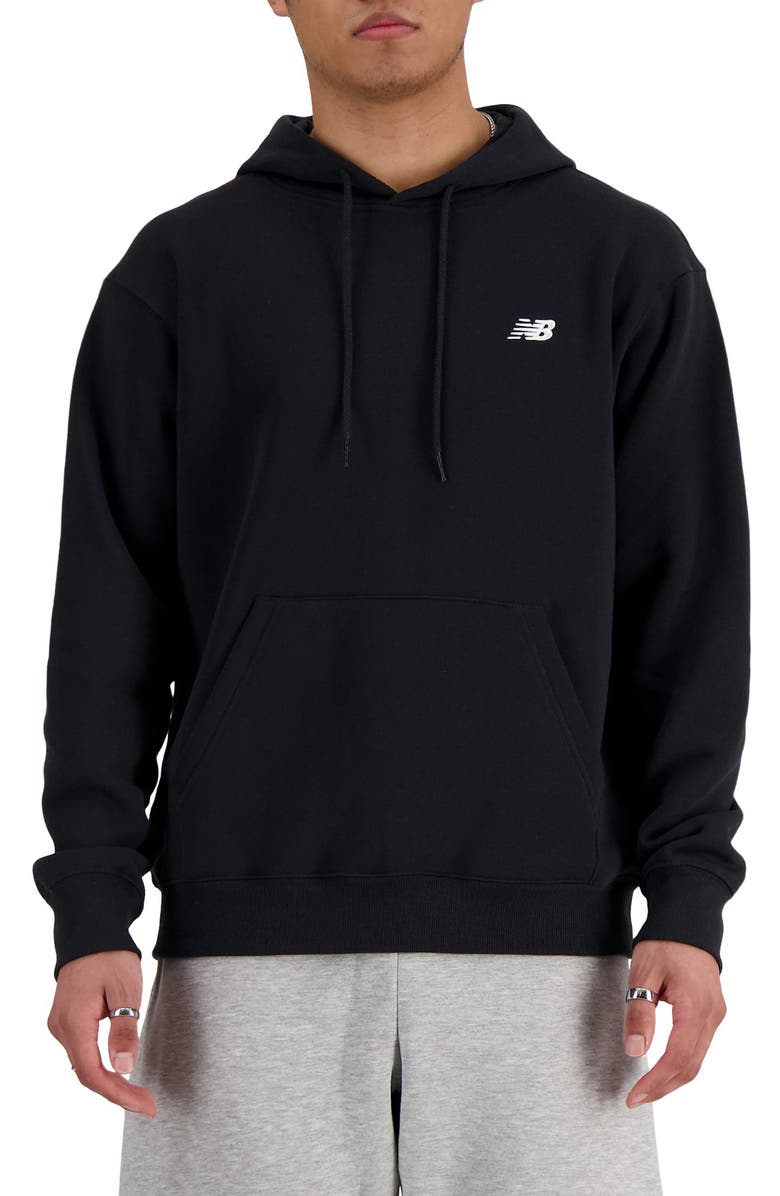 New Balance Sport Essentials Relaxed Fit Fleece Pullover Hoodie, Main, color,