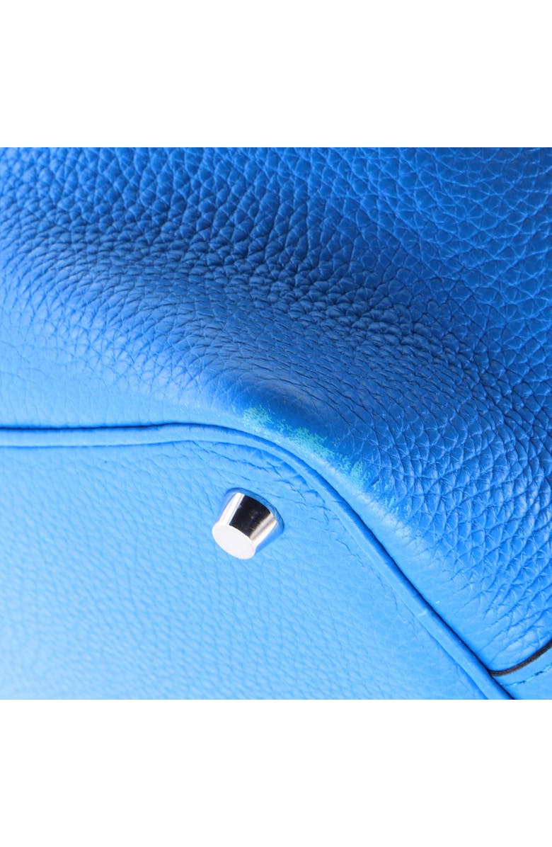 Pre-Owned Hermes Picotin Lock Bag Clemence PM, Alternate, color, Bleu Zanzibar