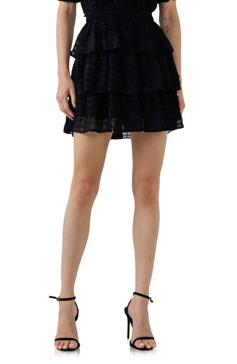 Women's Chiffon Mini Skirts | Nordstrom