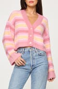 LSPACE Daybreak Striped Cardigan