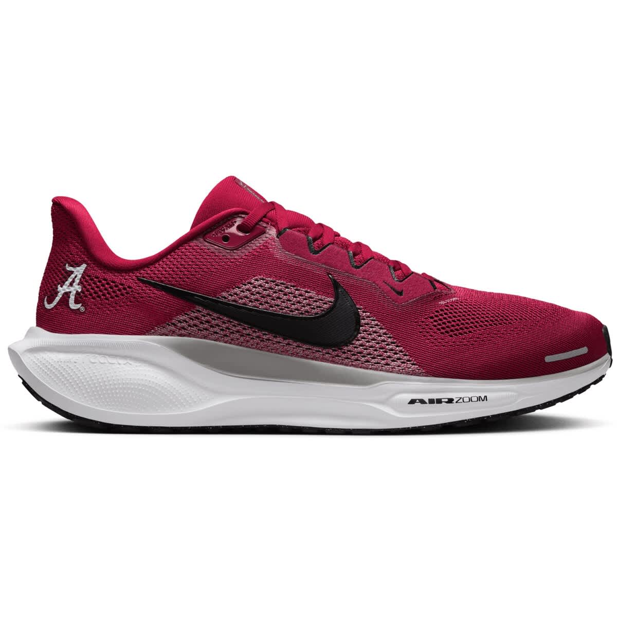 Nike Unisex Nike Crimson Alabama Crimson Tide Zoom Pegasus 41 Running Shoes, Main, color, 