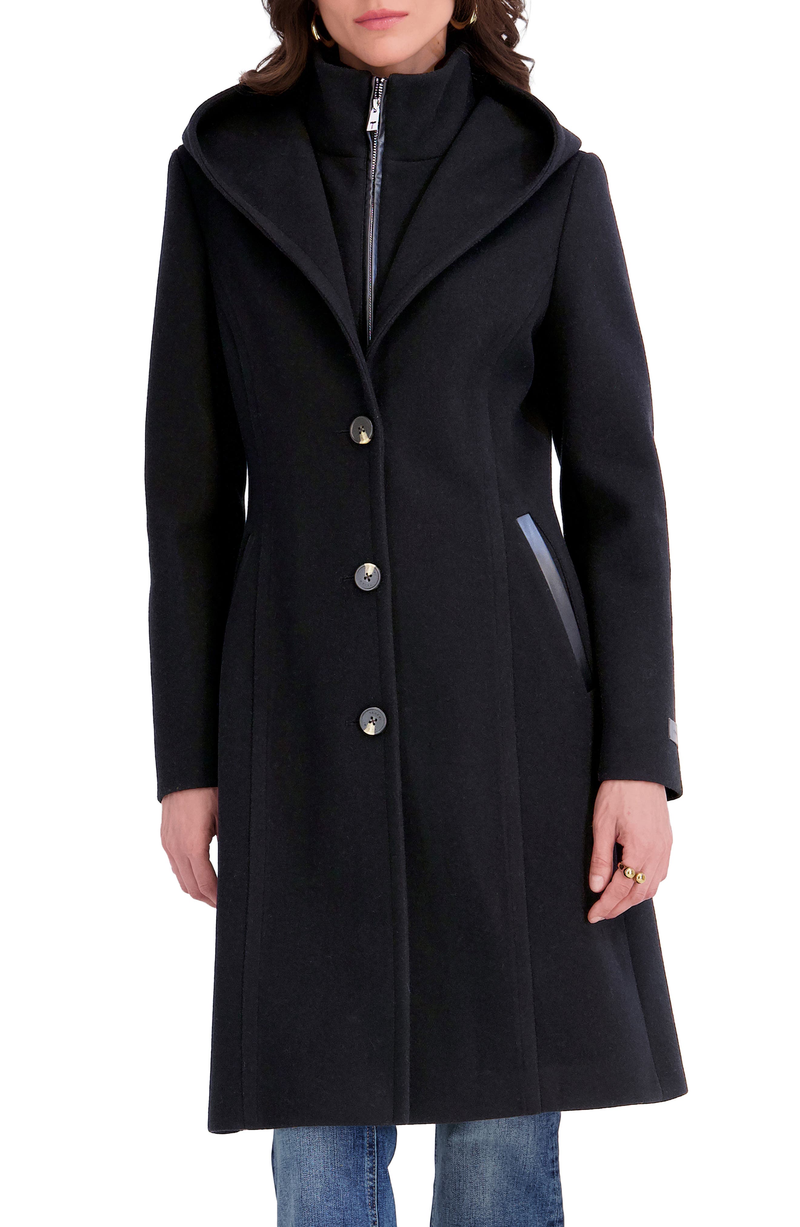 Hooded Bib Coat