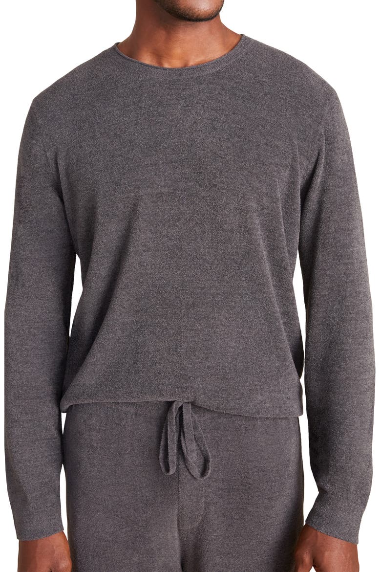 CozyChic® Ultra Lite® Crewneck Lounge Top, Alternate, color, CARBON