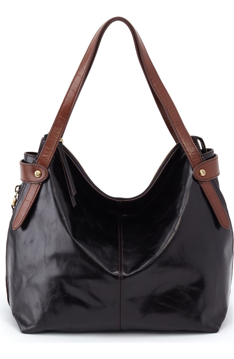 HOBO Elegy Leather Hobo Bag, Main, color,