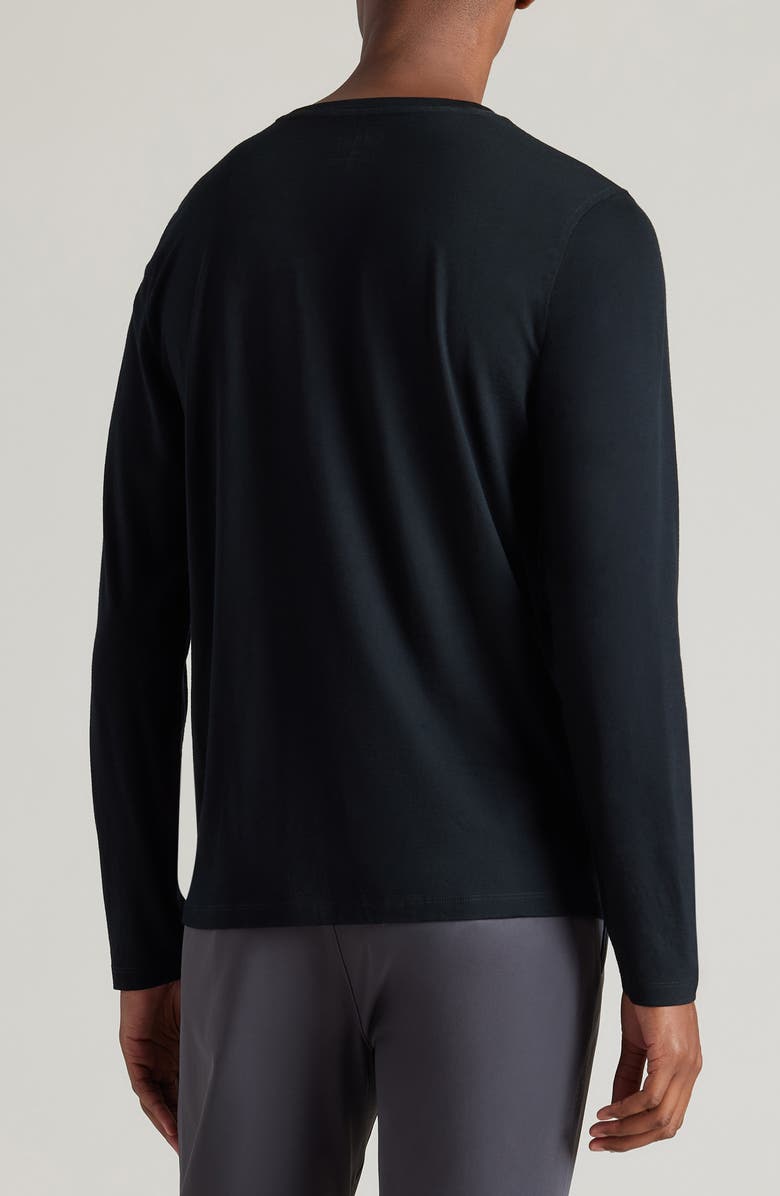 Rhone Modino Long Sleeve Wool Blend Crewneck T-Shirt, Alternate, color, 