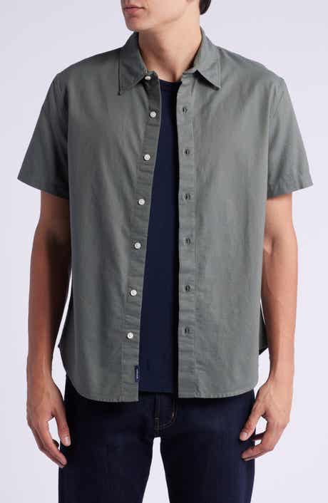 Riviera Solid Short Sleeve Button-Up Shirt