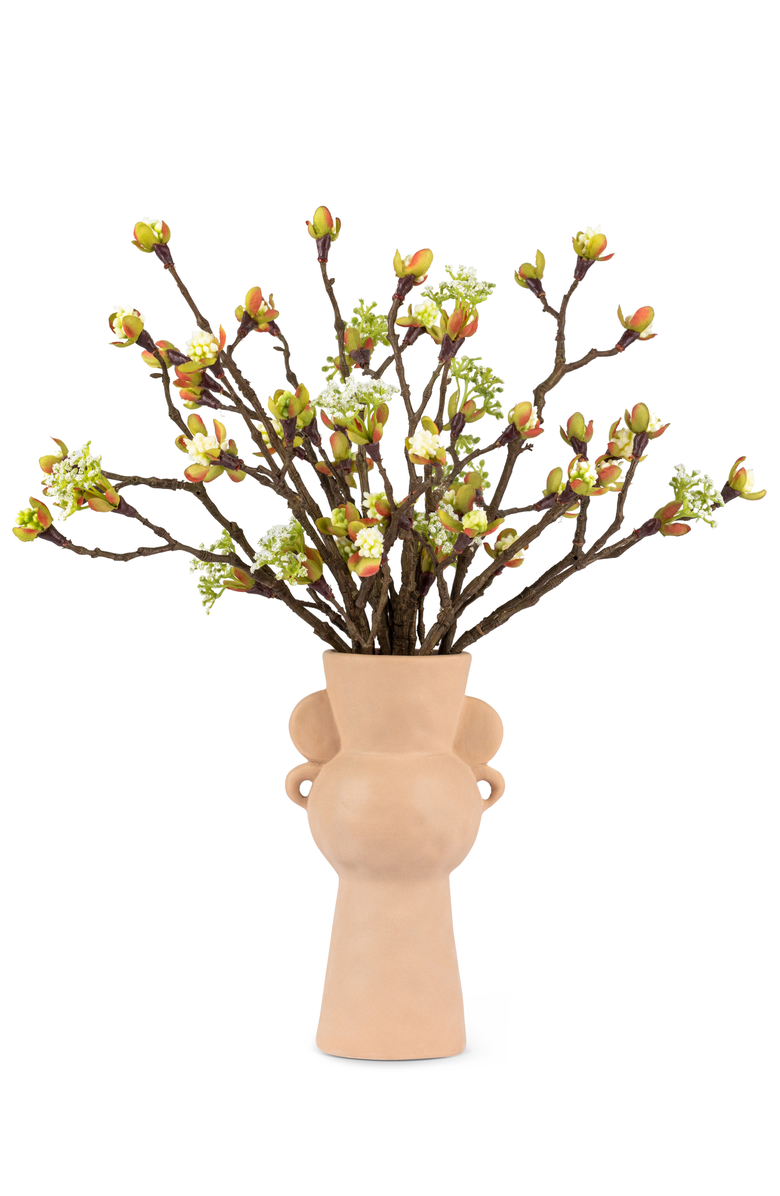 CocoBella Oriana Cherry Blossom Bud Arrangement, Main, color, Tan