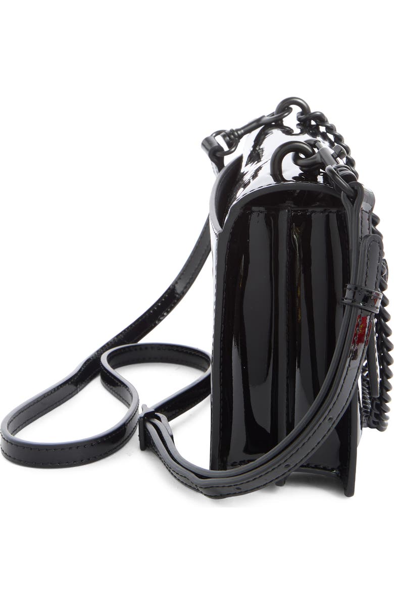 Kurt Geiger London Shoreditch Leather Crossbody, Alternate, color, Black