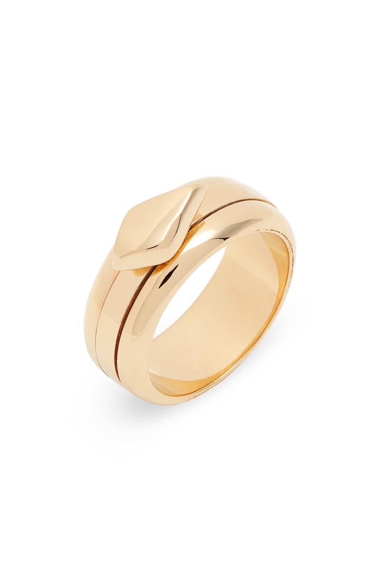 SOKO Tuliza Spinner Ring, Main, color, Gold