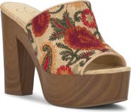Jessica Simpson Shelbie Platform Slide Sandal
