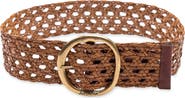Sam Edelman Woven Leather Belt