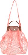 Longchamp Le Pliage Filet Knit Shoulder Bag