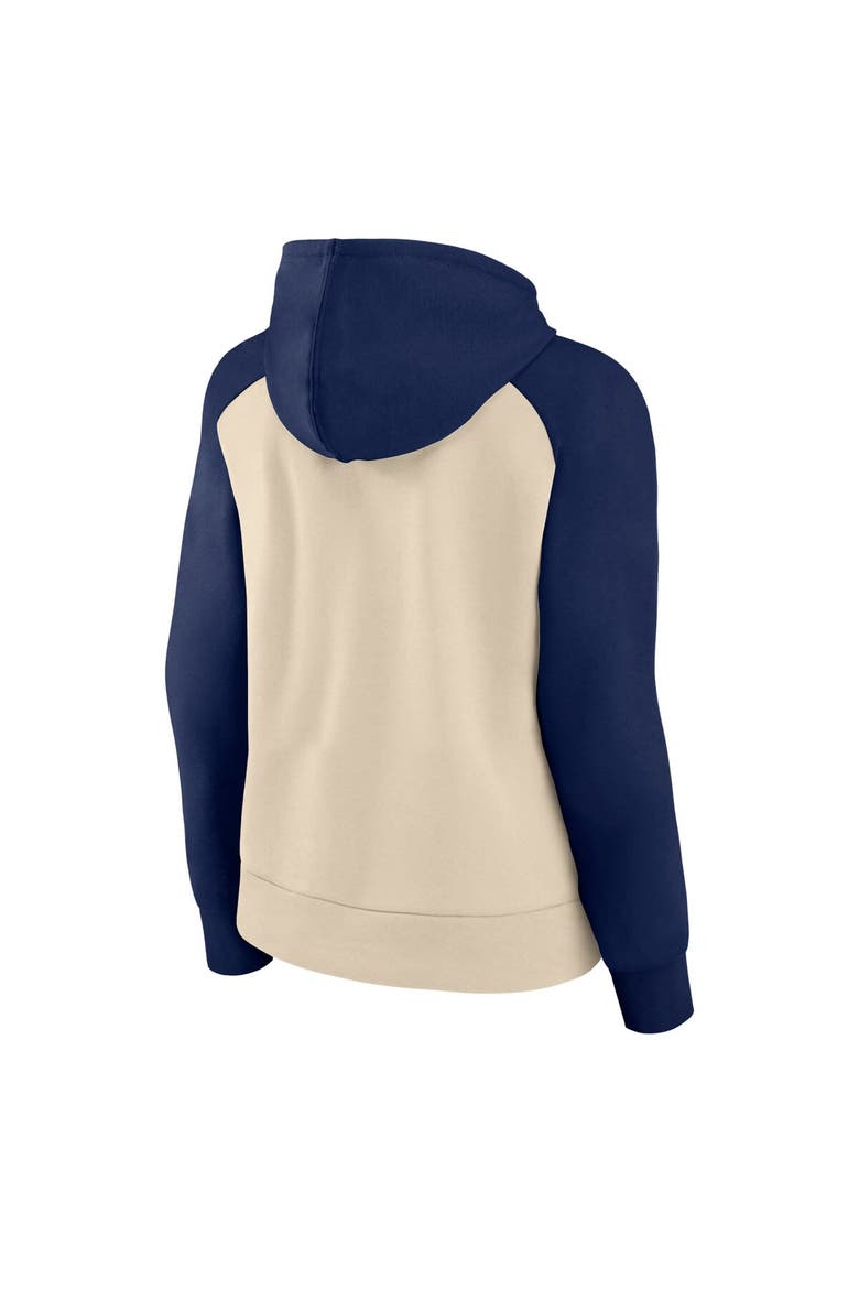 Women's Fanatics Branded Cream/Navy Philadelphia Union Instep Pullover Hoodie, Alternate, color, Cream