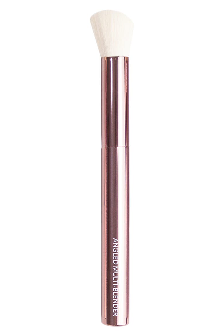 Sustainable Luxury Angled Multi-Blender Brush, Main, color, ROSE GOLD