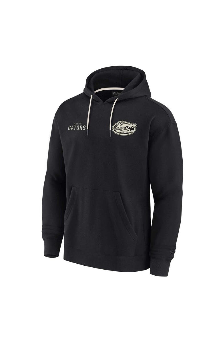 Fanatics Signature Unisex Fanatics Signature Black Florida Gators Elements Super Soft Fleece Pullover Hoodie, Alternate, color, Black