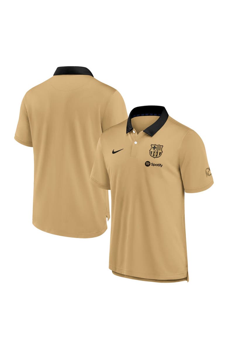 Nike Men's Nike Gold Barcelona 2024/25 Performance 2.0 Polo, Main, color,