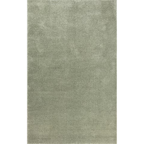 Haze Solid Low-Pile Area Rug