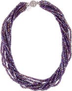 SAACHI Multi Strand Bead Necklace