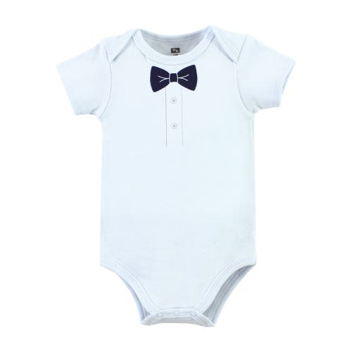 Hudson Baby Essential Cotton Bodysuits 5-piece Set In Multi