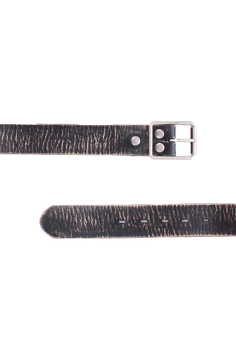 Bed Stu Drifter Belt, Alternate, color, Black Abrasive