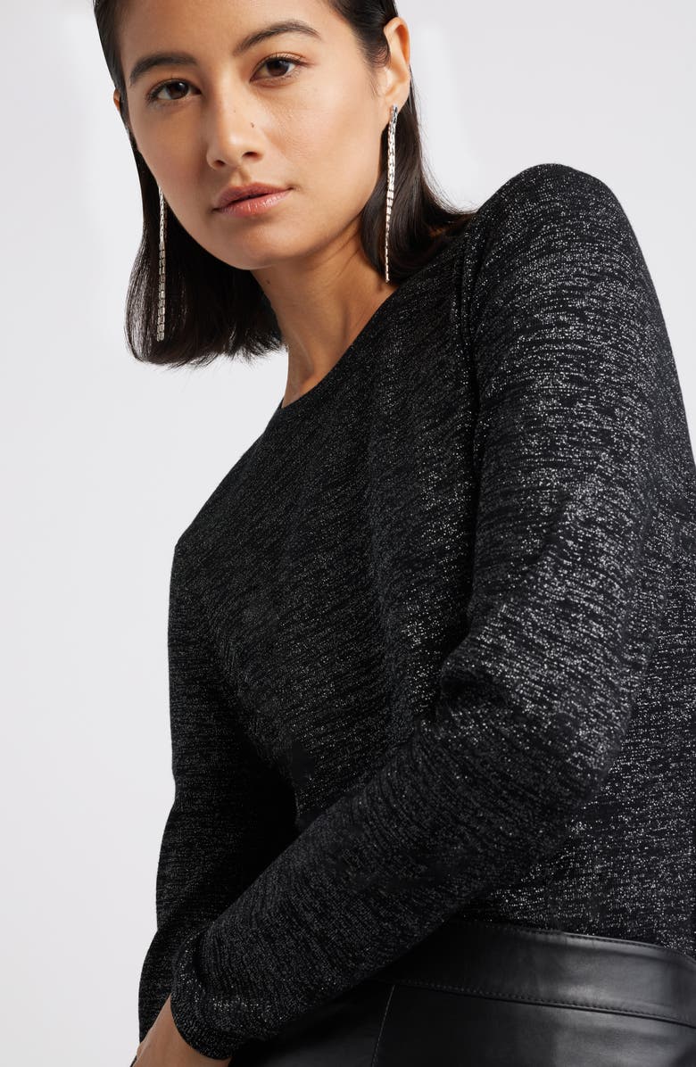 Nordstrom Sparkle Crewneck Sweater, Alternate, color,