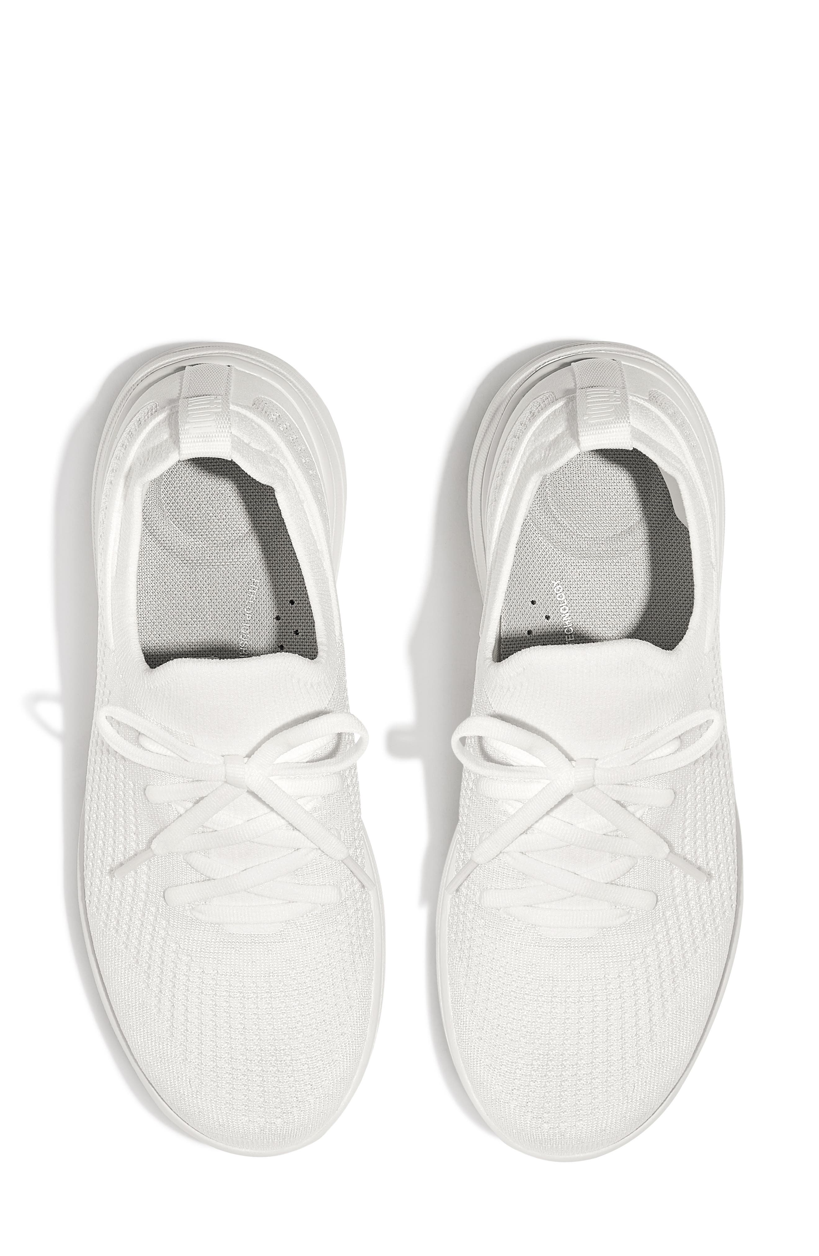 FitFlop SUPER-Q Knit Sneaker, Alternate, color, Urban White
