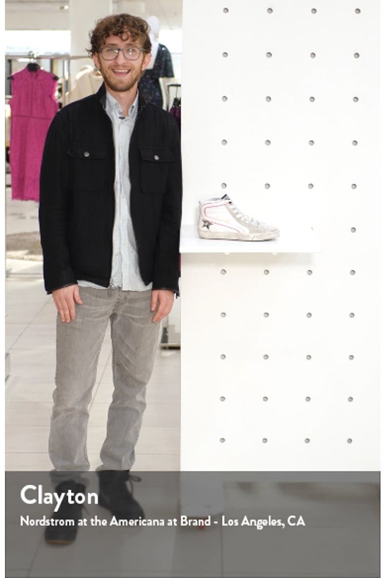 Slide High Top Platform Sneaker video