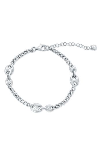 Simona Mariner Chain Bracelet In Silver