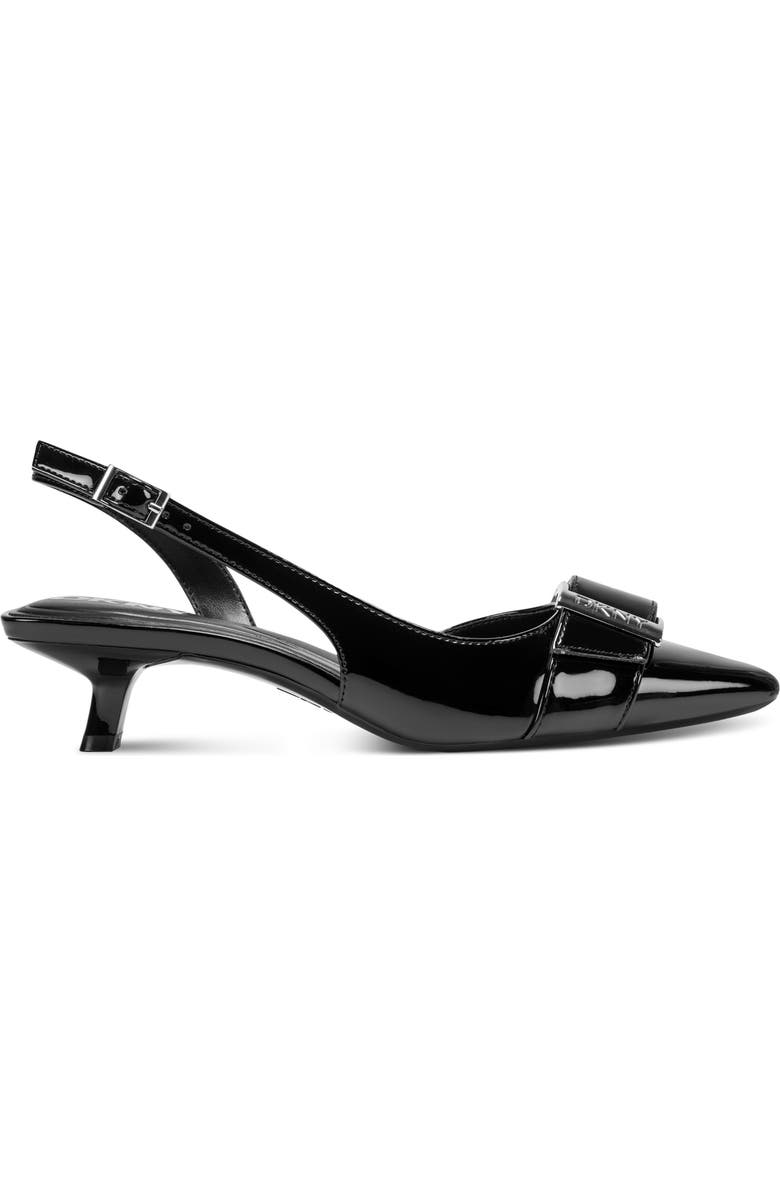 DKNY Naylor Pointed Toe Slingback Pump, Alternate, color, Black