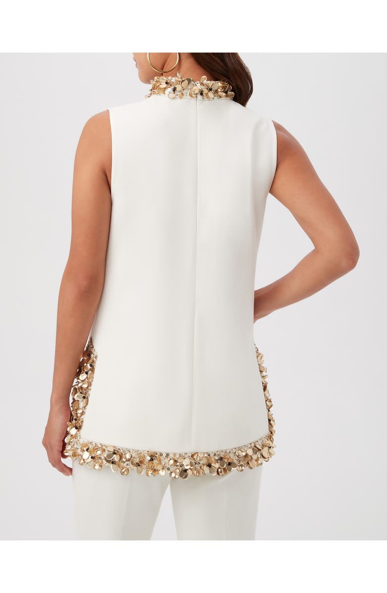 Trina Turk Wonderous 2 Top, Alternate, color, Winter White