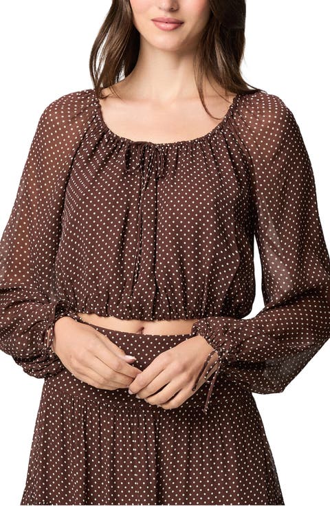 Capricorn Polka Dot Blouse