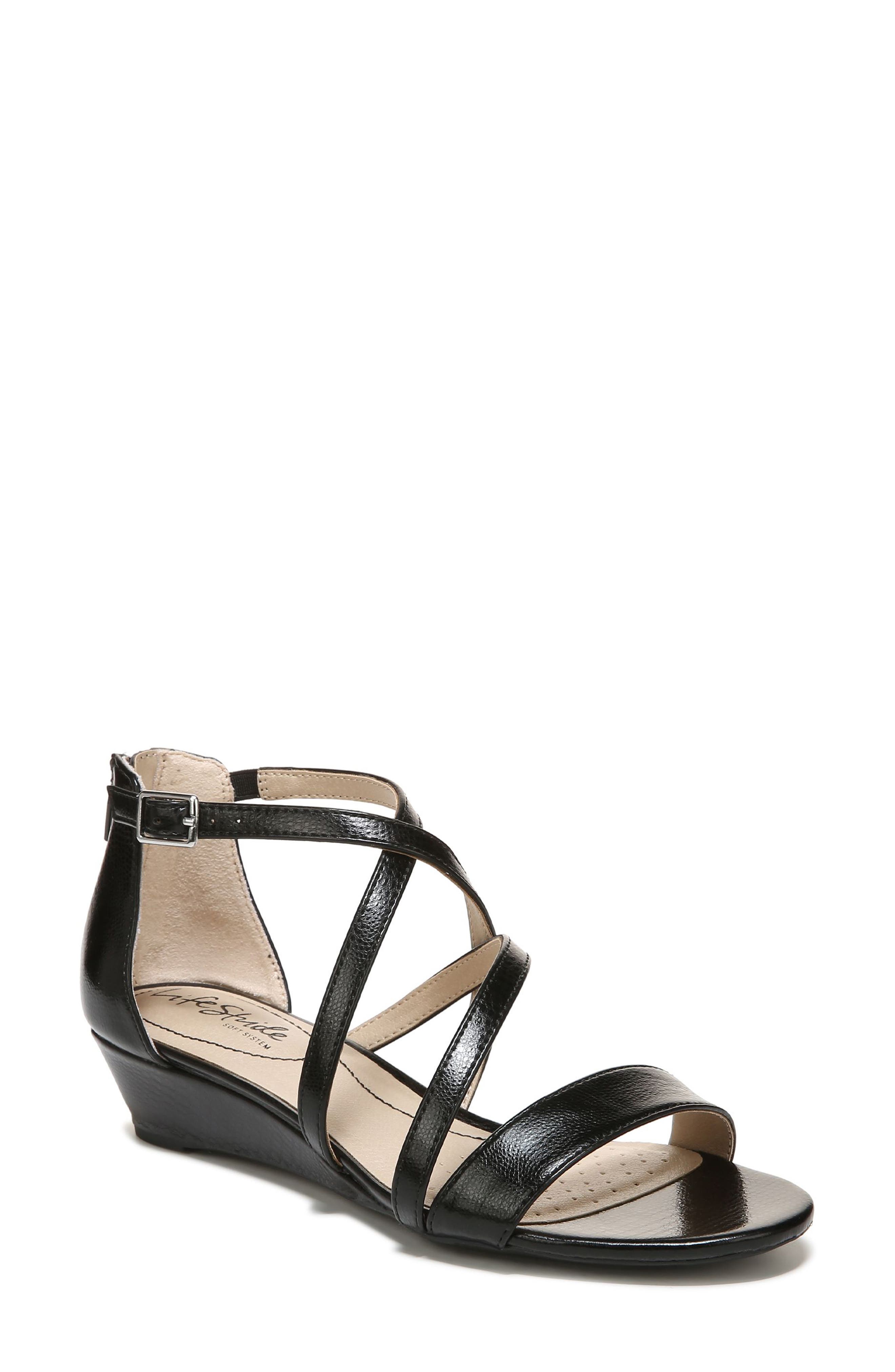LifeStride Yolanda Wedge Sandal, Main, color, 