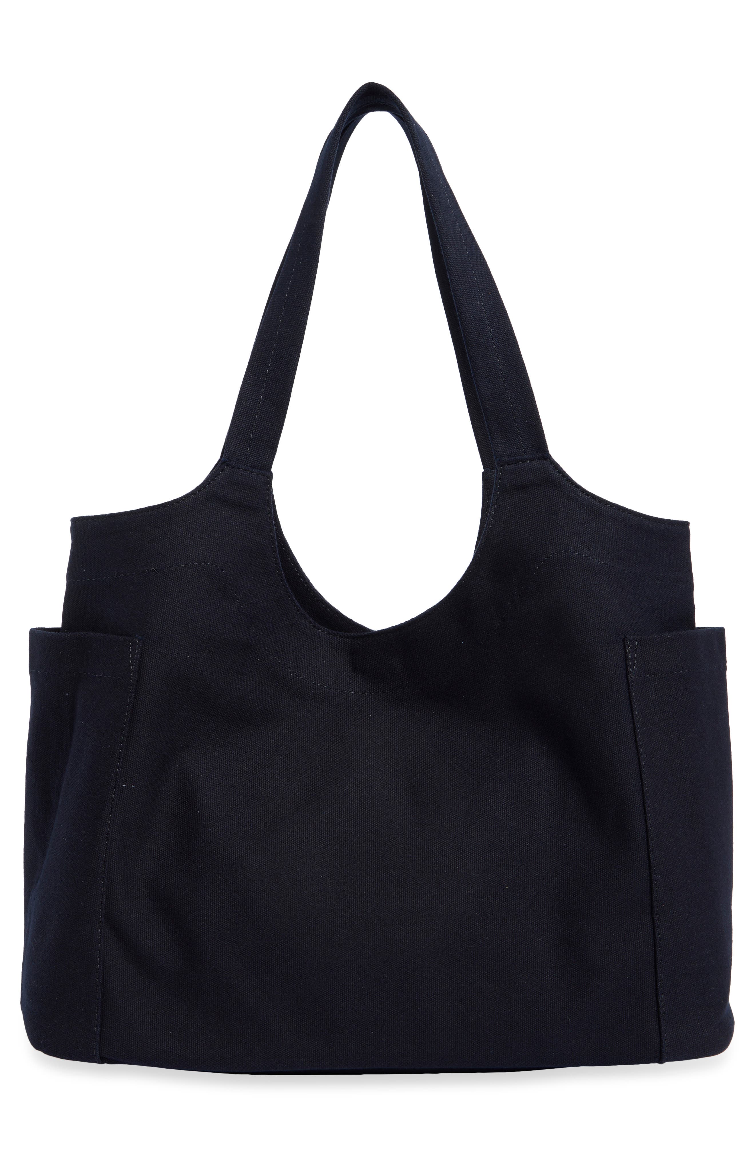 Annika Canvas Tote Bag, Alternate, color, MIDNIGHT