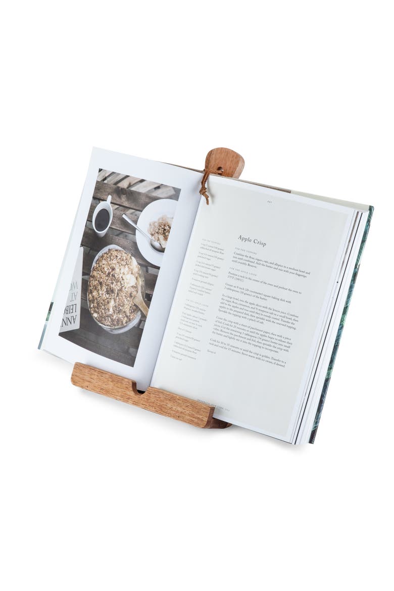 Acacia Wood Tablet Cooking Stand, Alternate, color, Wood