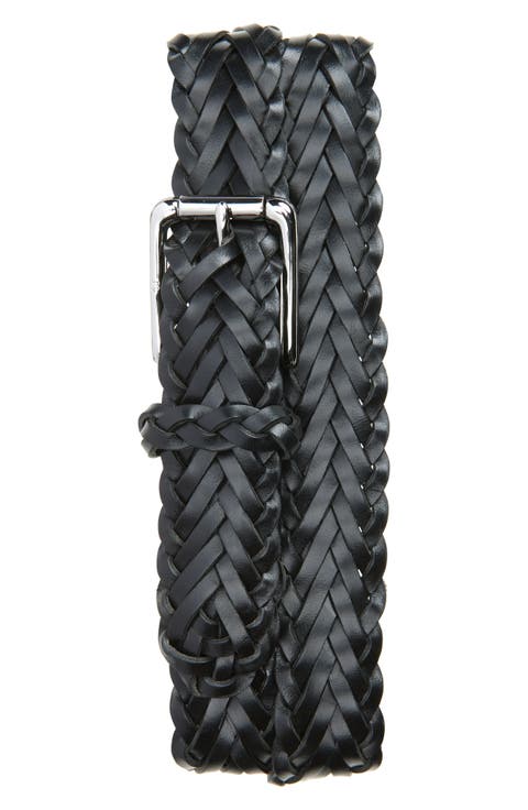 Sportsman Braided Leather Belt