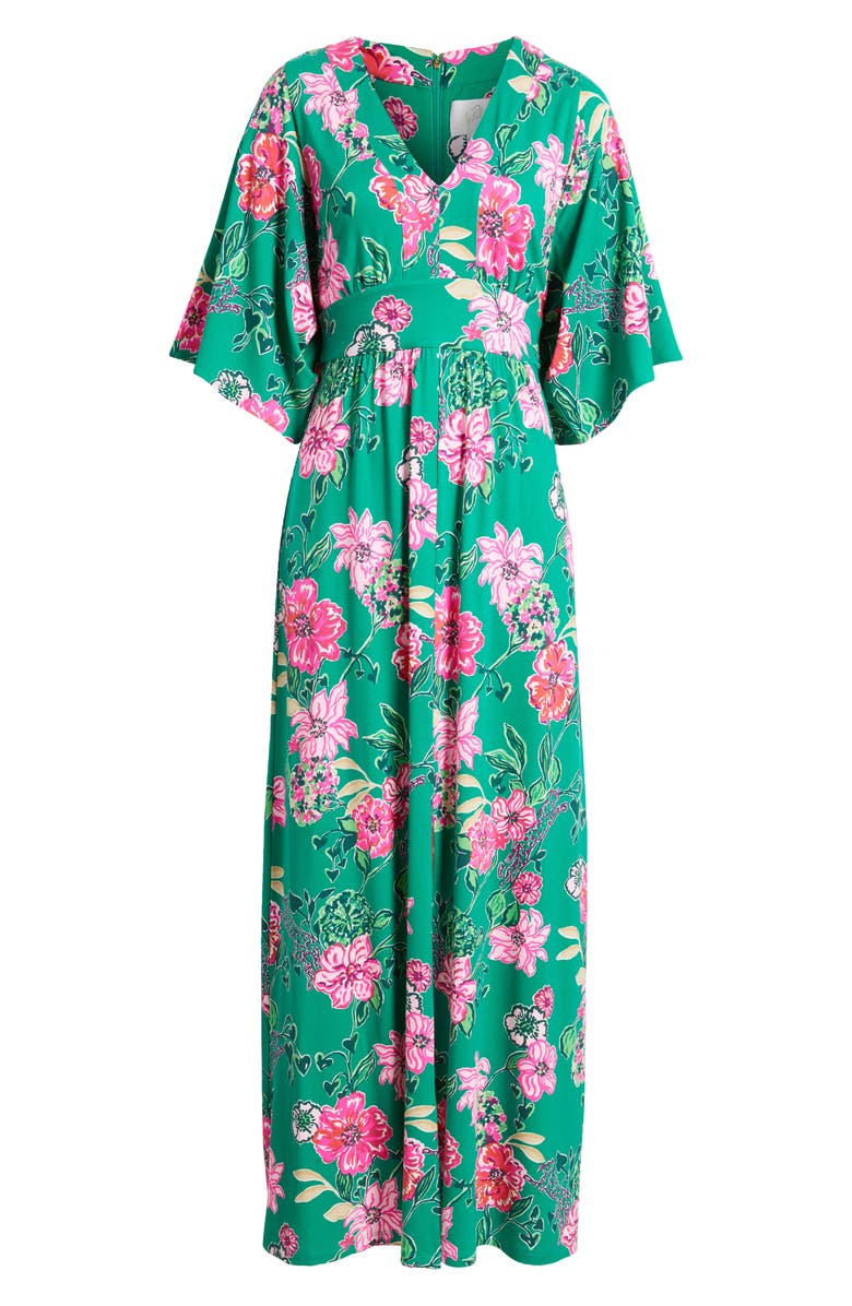 Lilly Pulitzer<sup>®</sup> Roselle Maxi Dress, Alternate, color, Green Multi