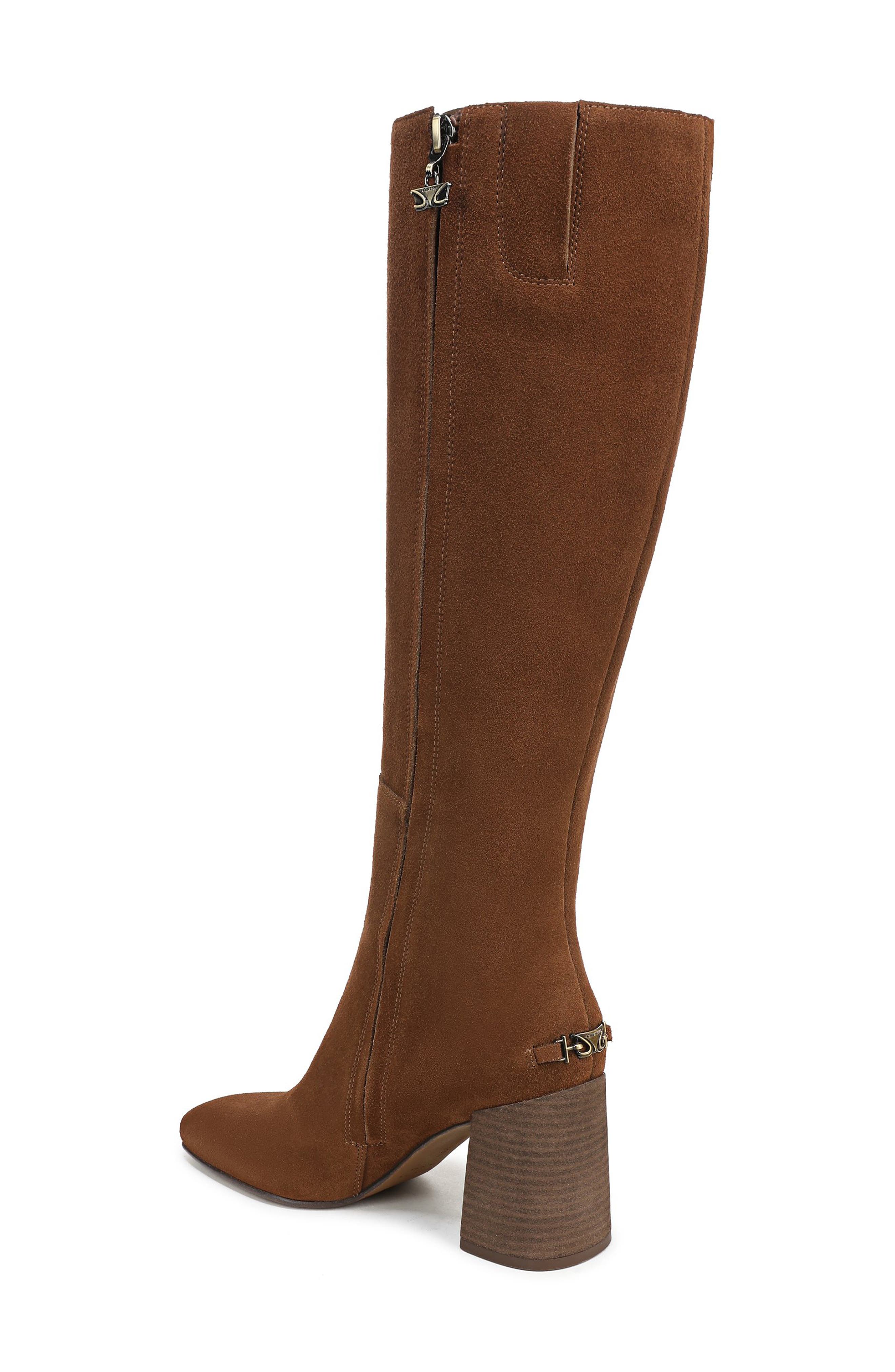 Billie Knee High Boot, Alternate, color, MAPLE GINGER