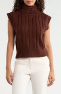SUGARLIPS Anaya Ribbed Turtleneck Sweater