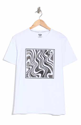 3D Ripple Graphic T-Shirt