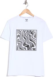 T.R. PREMIUM 3D Ripple Graphic T-Shirt