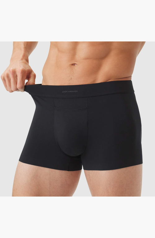 Jack Archer Jetsetter Boxer Brief Underwear In Space Black