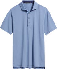 Greyson Saranac Stripe Performance Golf Polo