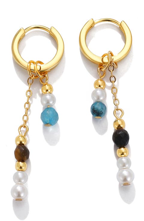 Olive Light Hoop Earrings